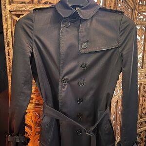 Burberry Kensington Belted Trench Coat